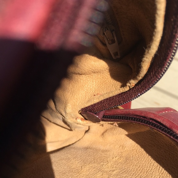 GUCCI red crossbody handbag monogram - Picture 14 of 16